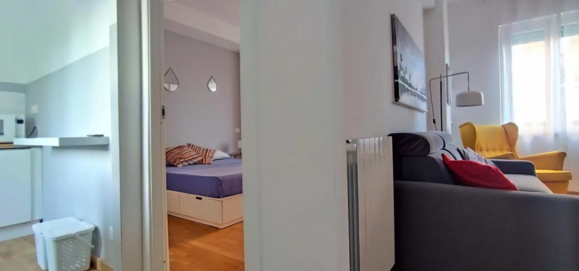 Giovenale 60 Metro C Luminoso Bilocale Fino A 4 Ospiti Apartment Rome