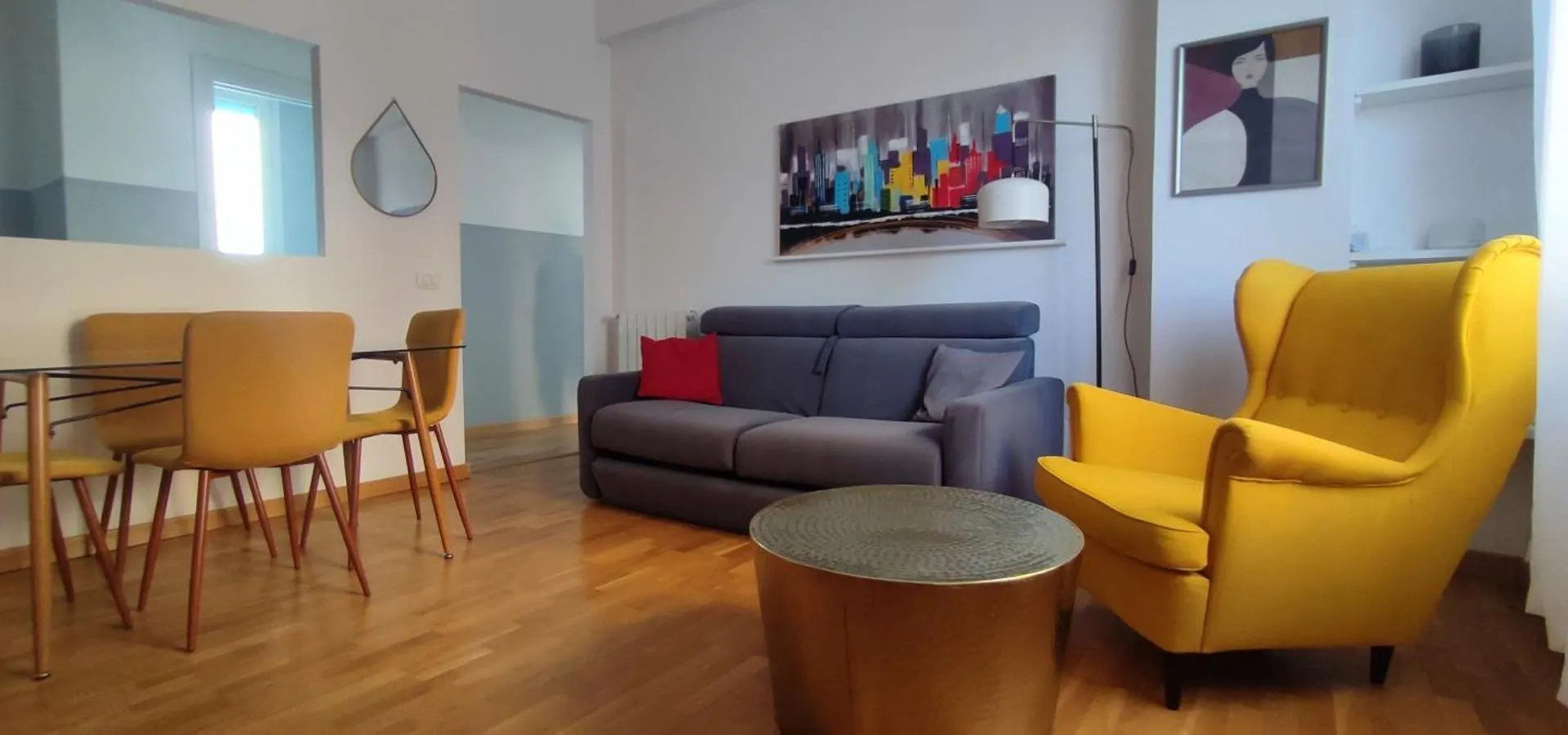 Giovenale 60 Metro C Luminoso Bilocale Fino A 4 Ospiti Apartment Rome